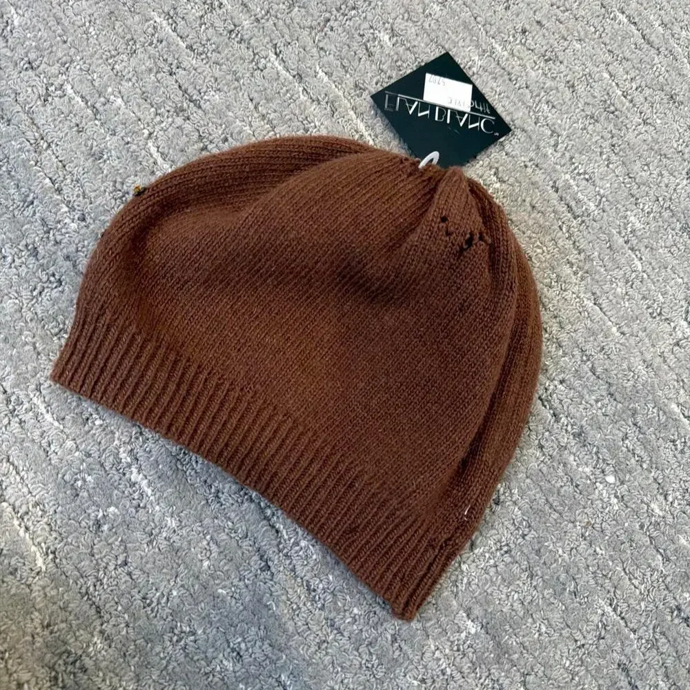 The cutest brown copper sequin beanie- vintage y2k NWT